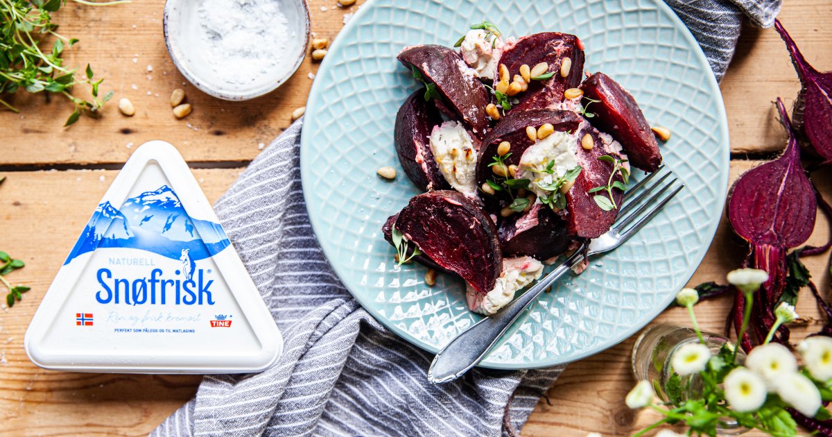 Roasted beets with Snøfrisk®