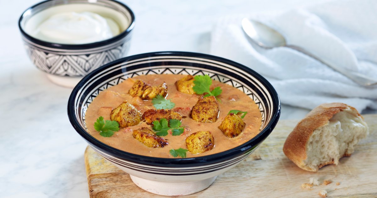Hot and spicy chicken soup